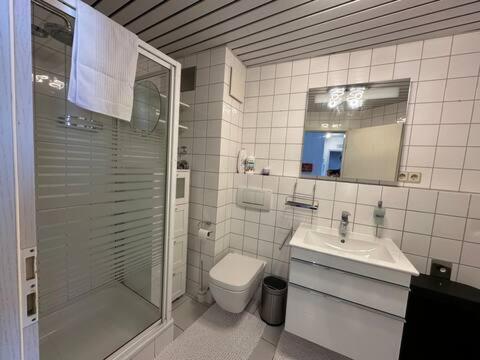 Zentrale Maisonette Mit Buero & Parkplatz กรีซไฮม์ ภายนอก รูปภาพ